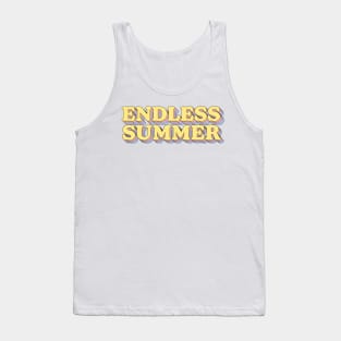 Endless Summer Light Colors Retro Tank Top